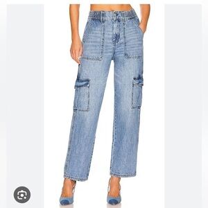 BlankNYC Hours Later Cargo Relaxed Fit  Jeans